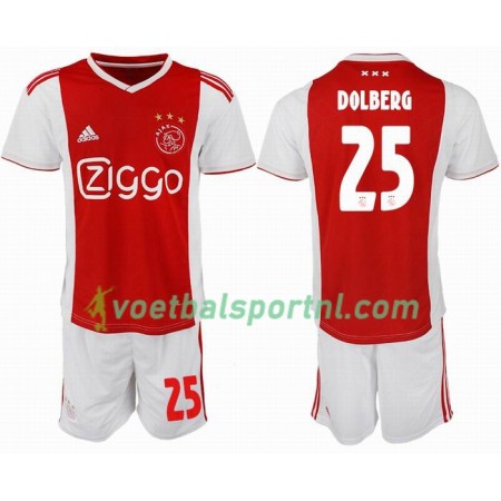 Ajax DOLBERG 25 Kind Thuis Tenue 2018-19